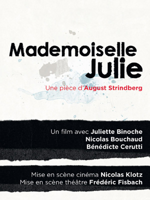 Mademoiselle Julie : Poster