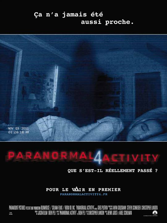 Atividade Paranormal 4 : Poster