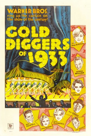 Caçadoras de Ouro de 1933 : Poster
