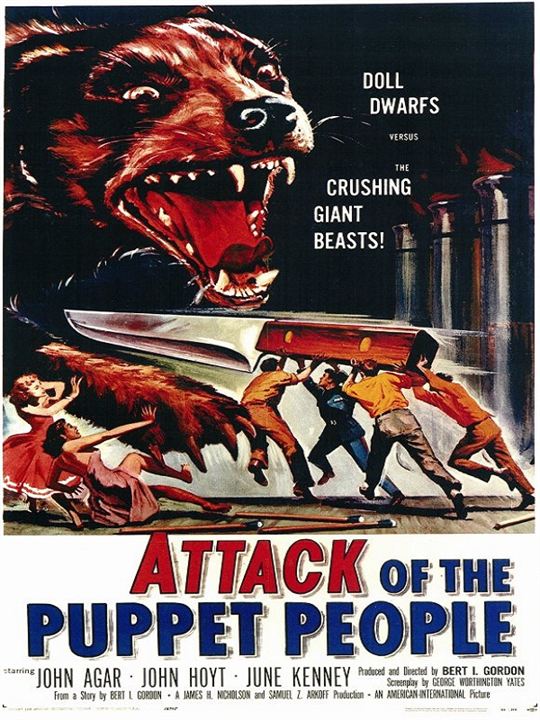 Attack of the Puppet People : Poster