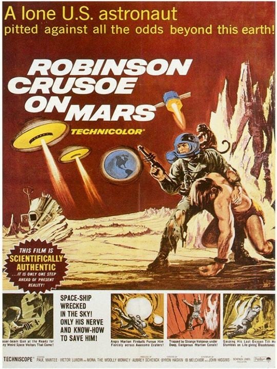 Robinson Crusoé em Marte : Poster