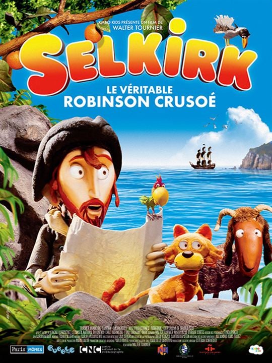 Selkirk, o Verdadeiro Robinson Crusóe : Poster