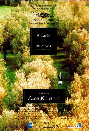 Através das Oliveiras : Poster
