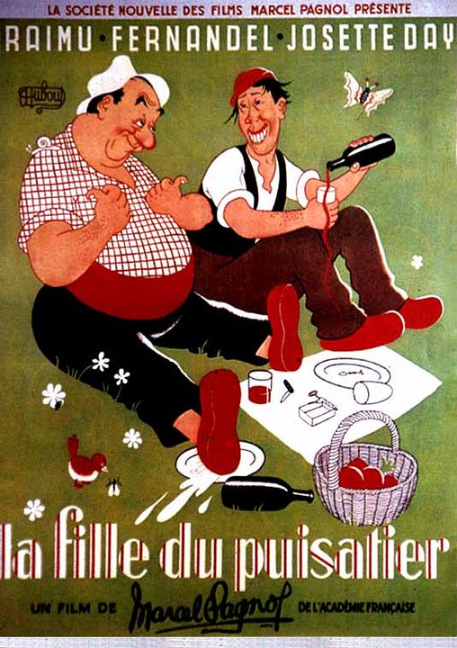 La Fille du puisatier : Poster