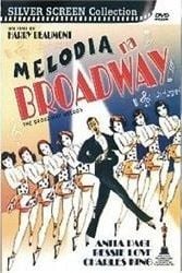 Melodia na Broadway : Poster