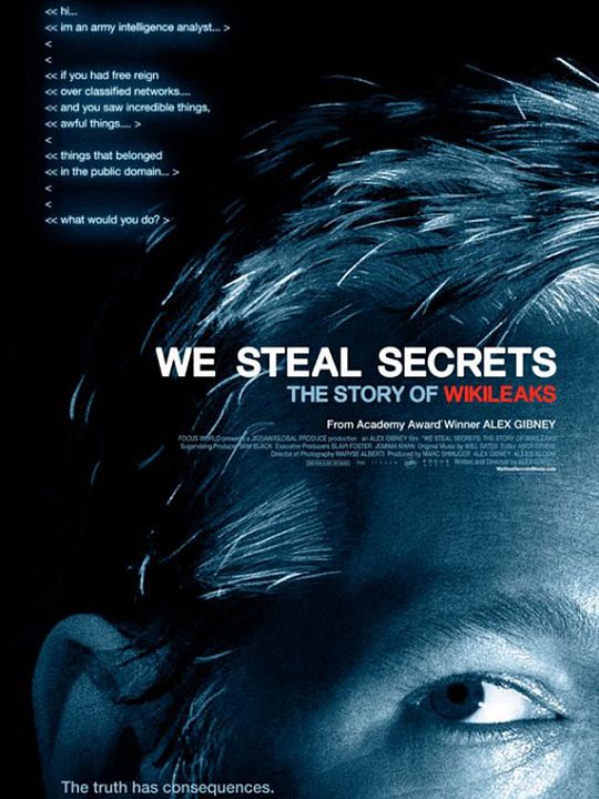 Roubamos Segredos - A História do Wikileaks : Poster