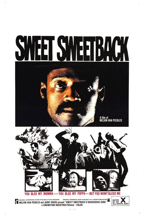 Sweet Sweetback's Baadasssss Song : Poster