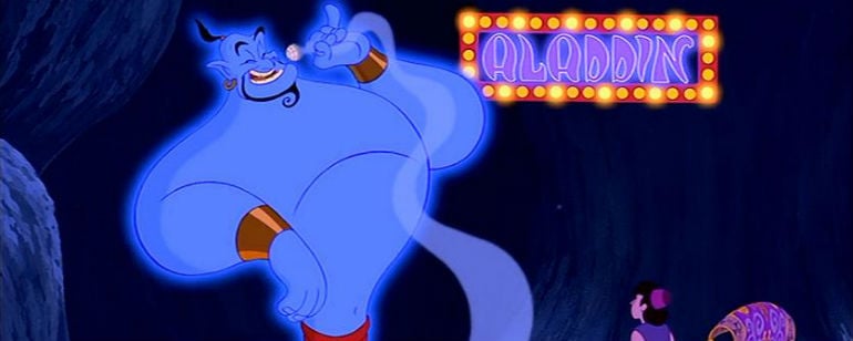 Divulgadas imagens inéditas de Robin Williams gravando Aladdin