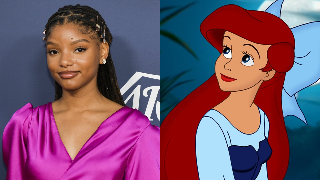 A Pequena Sereia: Primeiras imagens mostram Halle Bailey caracterizada como  princesa Ariel - Notícias de cinema - AdoroCinema