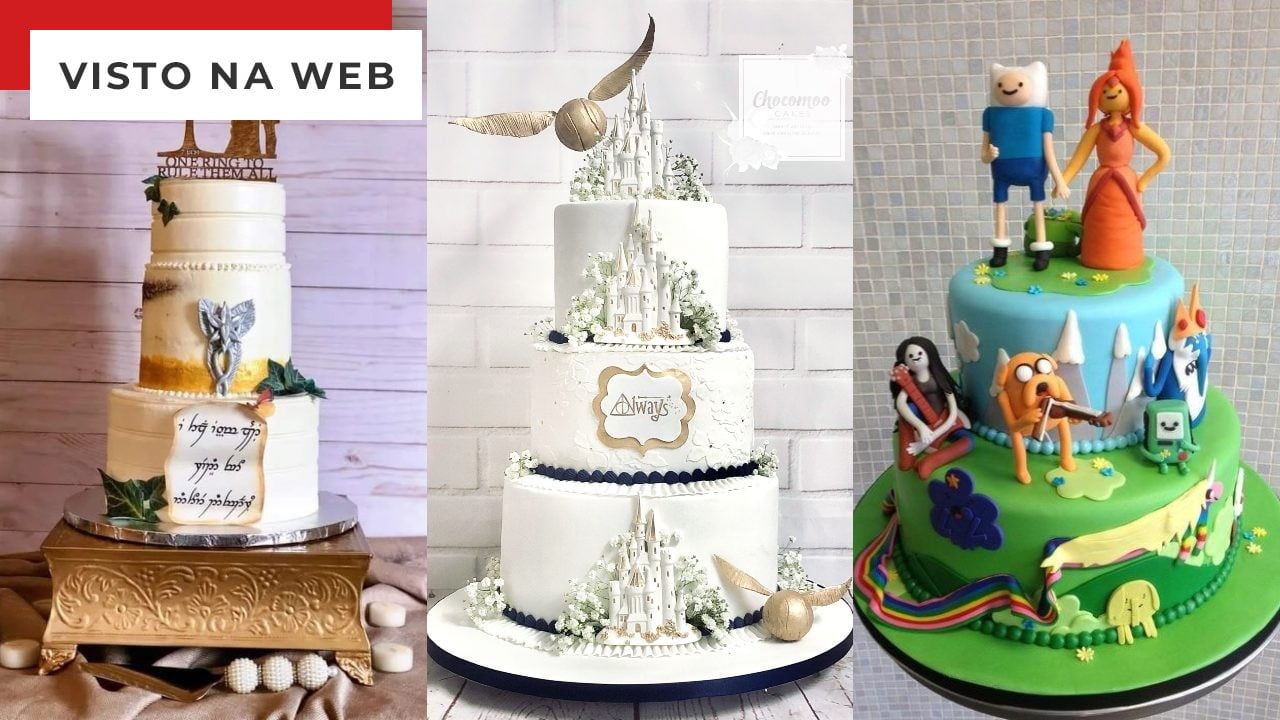15 bolos de casamento inspirados na cultura geek - AdoroCinema