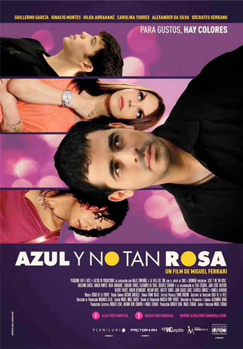 Azul e Não Tão Rosa : Poster