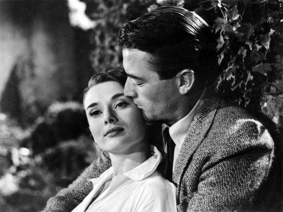 A Princesa e o Plebeu : Fotos Gregory Peck, Audrey Hepburn
