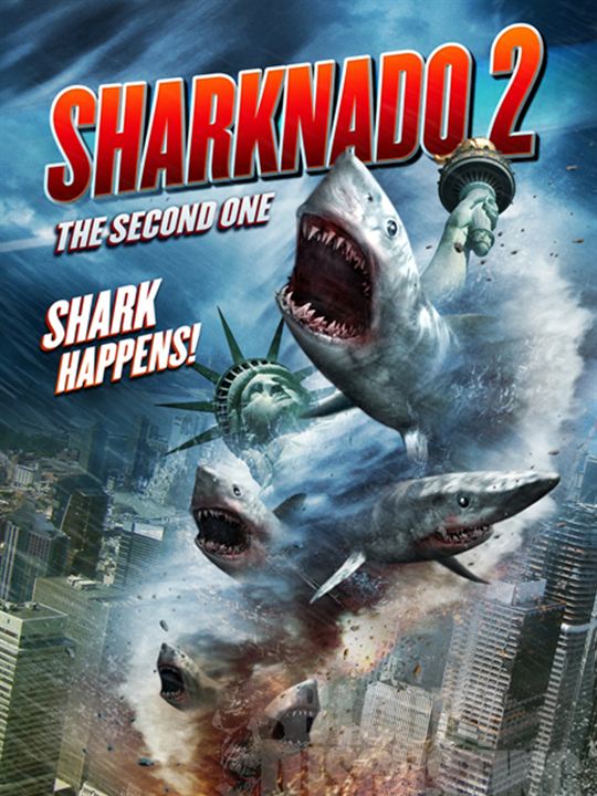 Sharknado 2: A Segunda Onda : Poster
