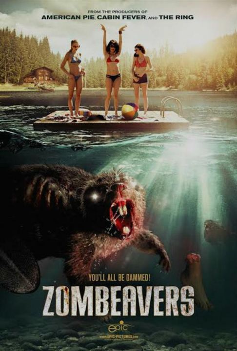 Zombeavers - Terror no Lago : Poster