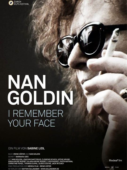Nan Goldin - Lembro do Seu Rosto : Poster