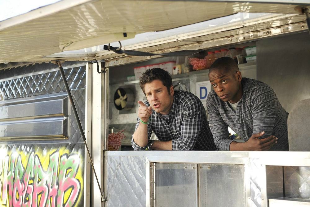 Fotos James Roday Rodriguez, Dule Hill