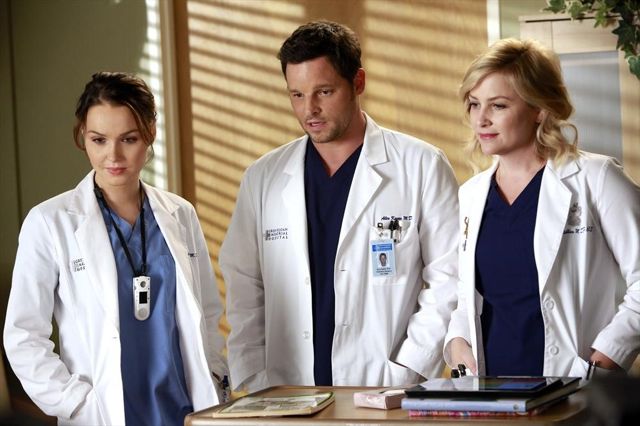 Grey's Anatomy : Fotos Jessica Capshaw, Camilla Luddington, Justin Chambers (I)