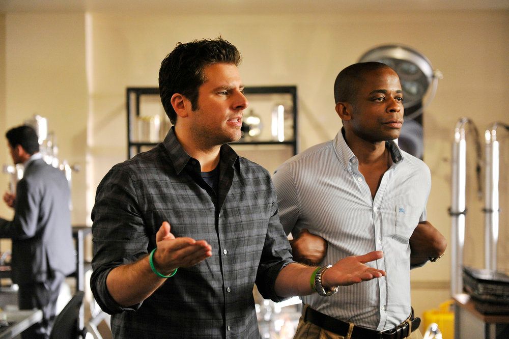 Fotos James Roday Rodriguez, Dule Hill