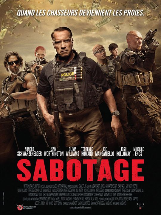 Sabotagem : Poster