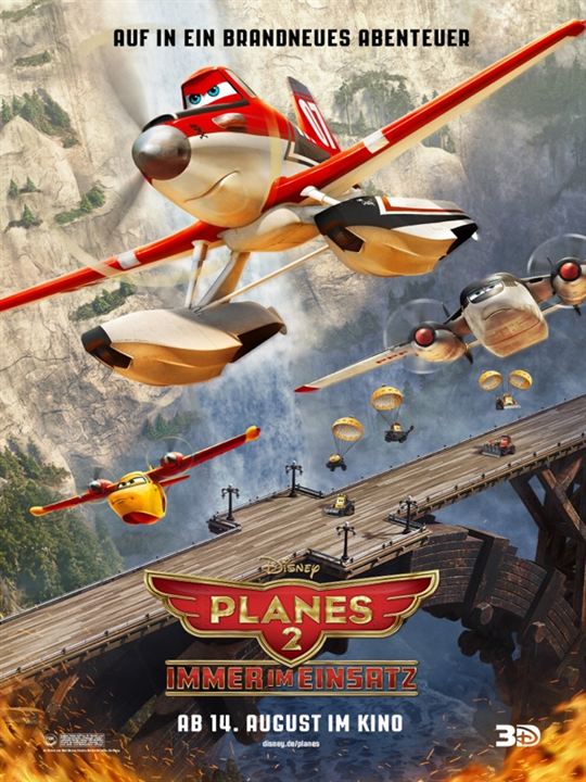 Aviões 2 - Heróis do Fogo ao Resgate : Poster