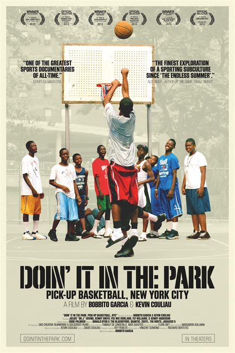 Doin' It in the Park: Pick-Up Basketball, NYC : Poster