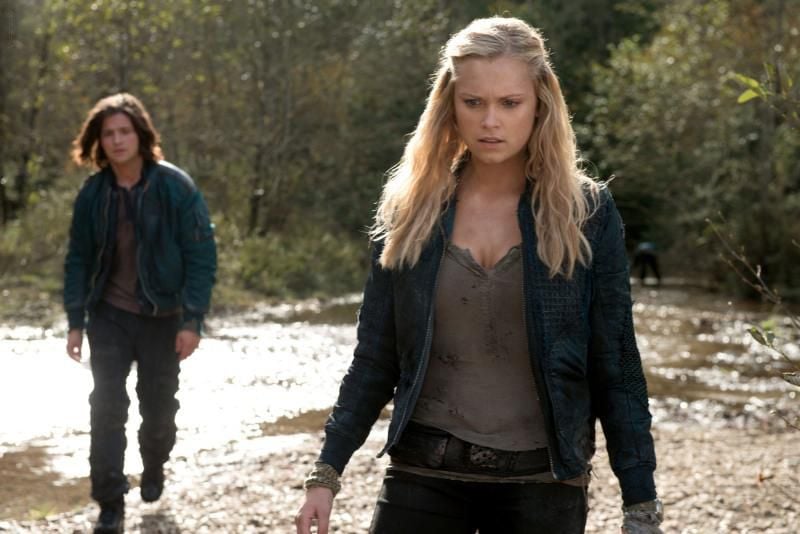 The 100 : Fotos Eliza Taylor, Thomas McDonell