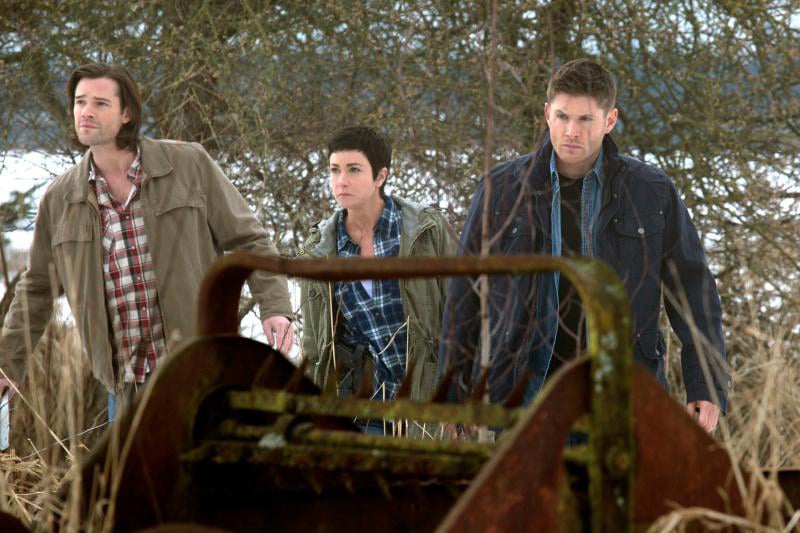 Supernatural : Fotos Jensen Ackles, Kim Rhodes, Jared Padalecki