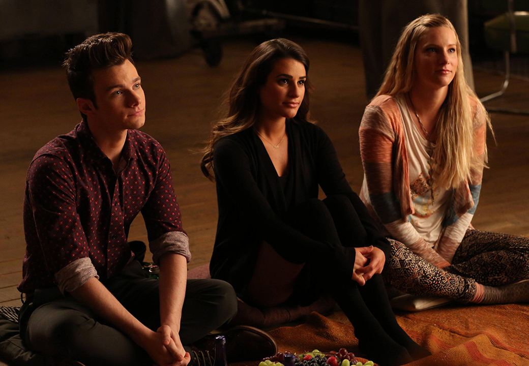 Glee : Fotos Chris Colfer, Heather Morris, Lea Michele