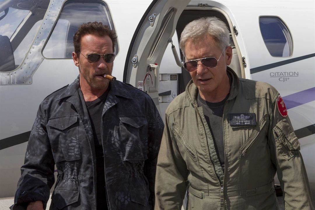 Os Mercenários 3 : Fotos Arnold Schwarzenegger, Harrison Ford