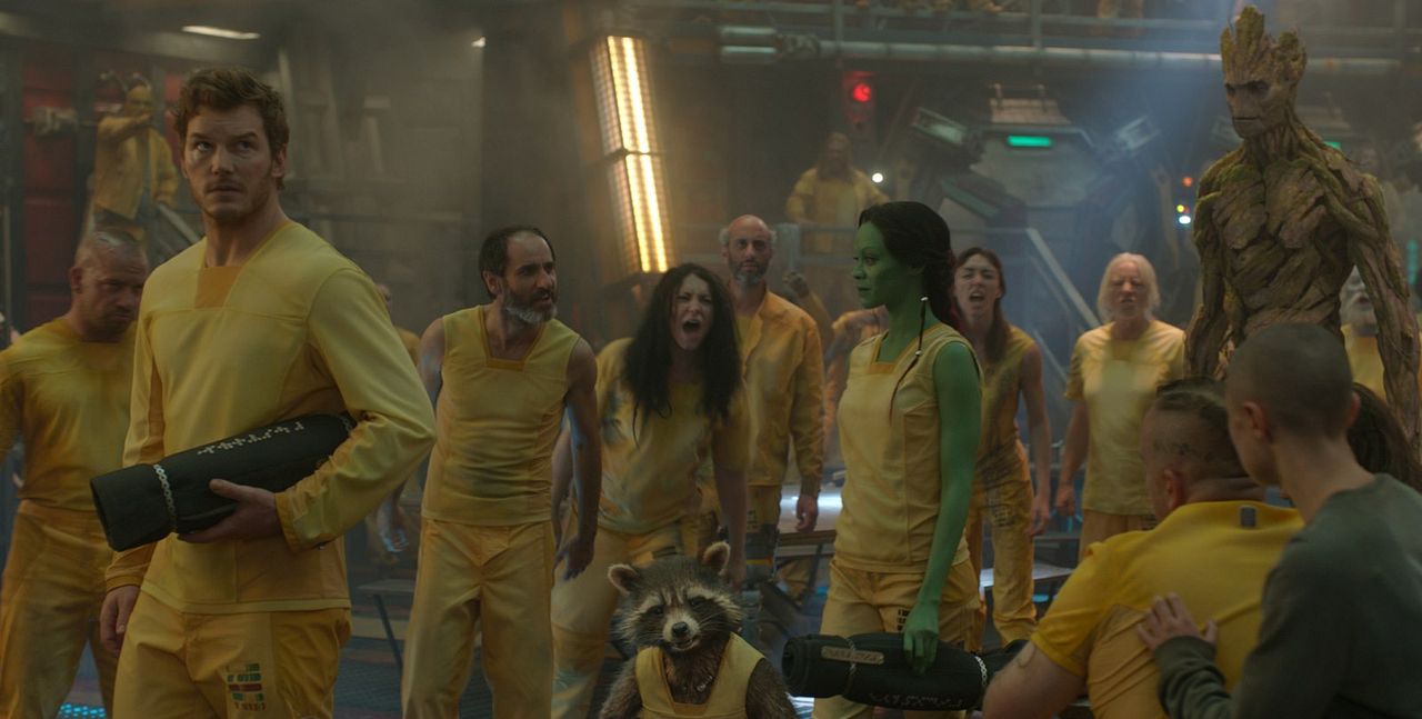 Guardiões da Galáxia : Fotos Zoe Saldana, Chris Pratt