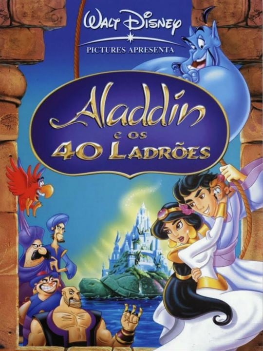 Aladdin e os 40 Ladrões : Poster