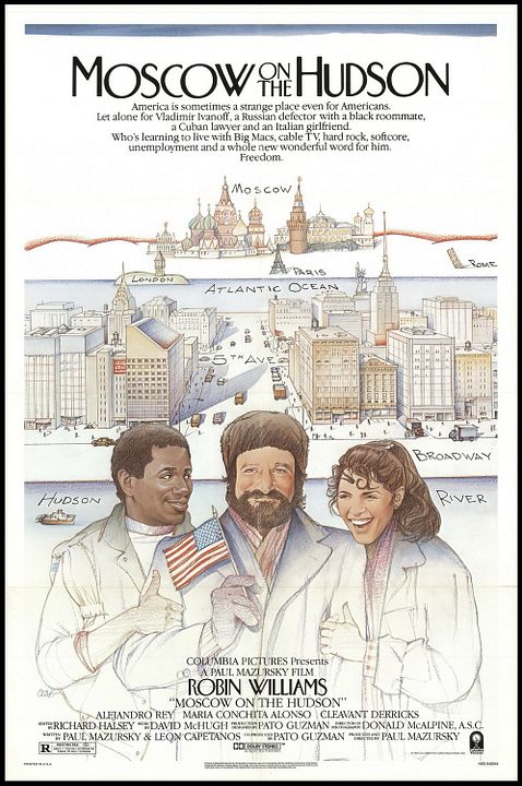 Moscou em Nova York : Poster
