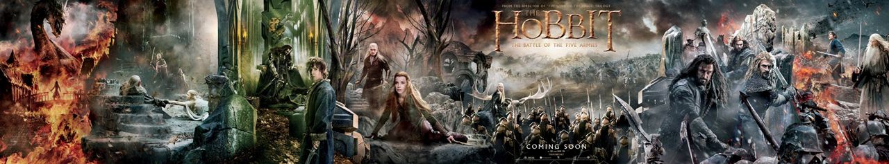 O Hobbit: A Batalha dos Cinco Exércitos : Poster