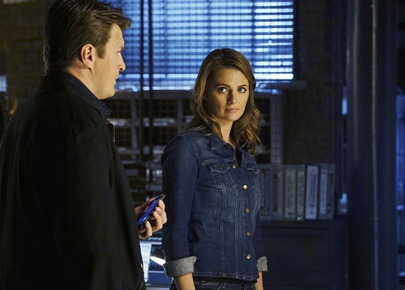 Castle : Fotos Stana Katic, Nathan Fillion