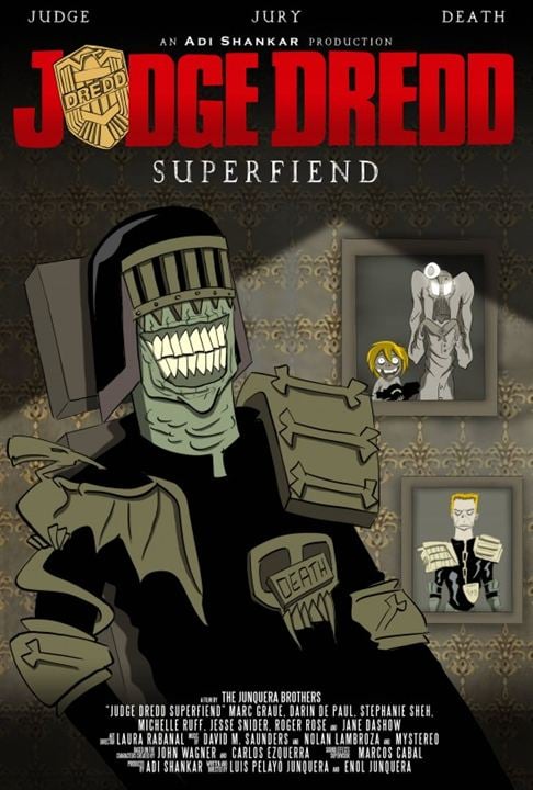 Judge Dredd: Superfiend : Poster