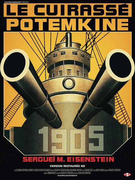 O Encouraçado Potemkin : Poster