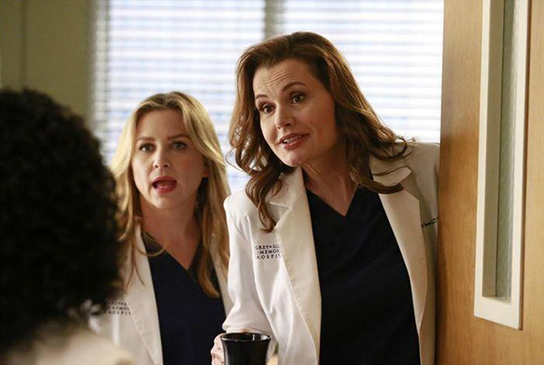 Grey's Anatomy : Fotos Jessica Capshaw, Geena Davis