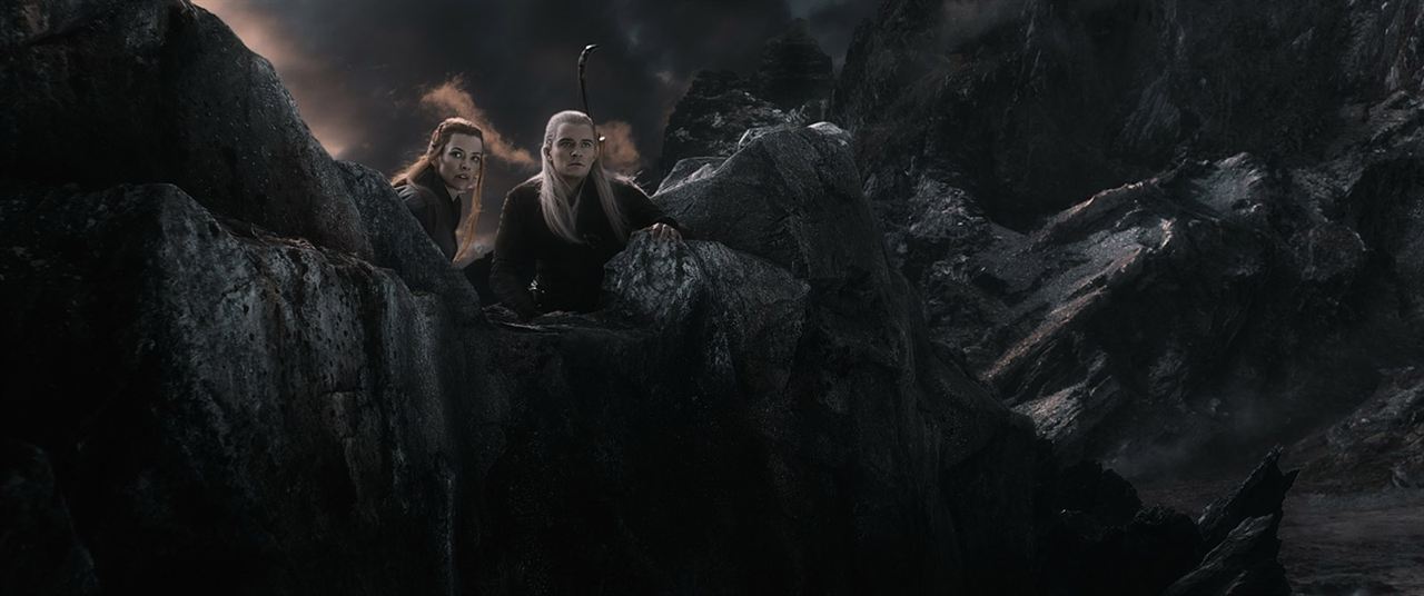 O Hobbit: A Batalha dos Cinco Exércitos : Fotos Evangeline Lilly, Orlando Bloom