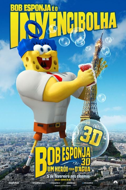 Bob Esponja - Um Herói Fora D'Água : Poster