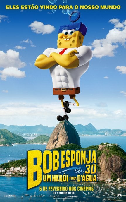 Bob Esponja - Um Herói Fora D'Água : Poster