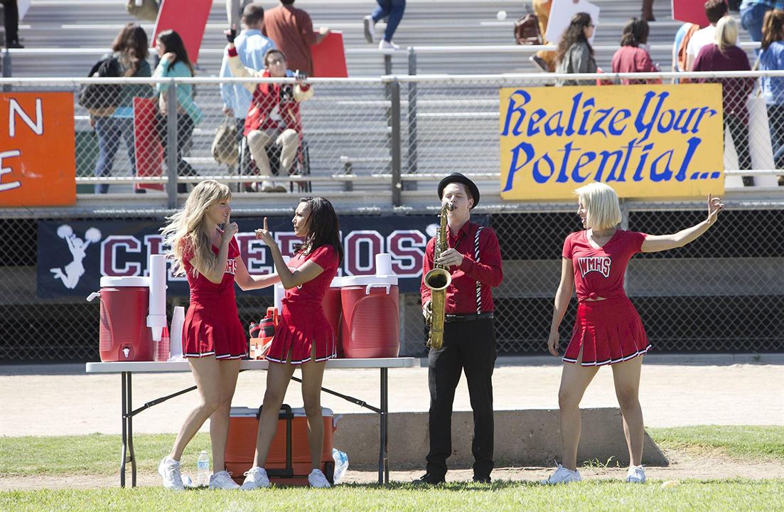 Glee : Fotos Naya Rivera, Heather Morris, Dianna Agron