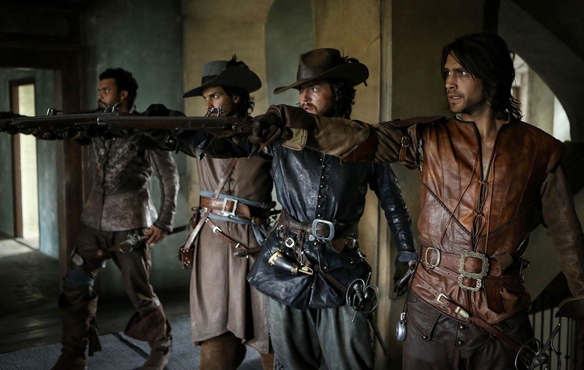 The Musketeers : Fotos Tom Burke, Santiago Cabrera, Luke Pasqualino, Howard Charles