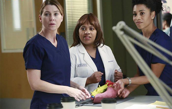 Grey's Anatomy : Fotos Kelly McCreary, Chandra Wilson, Ellen Pompeo