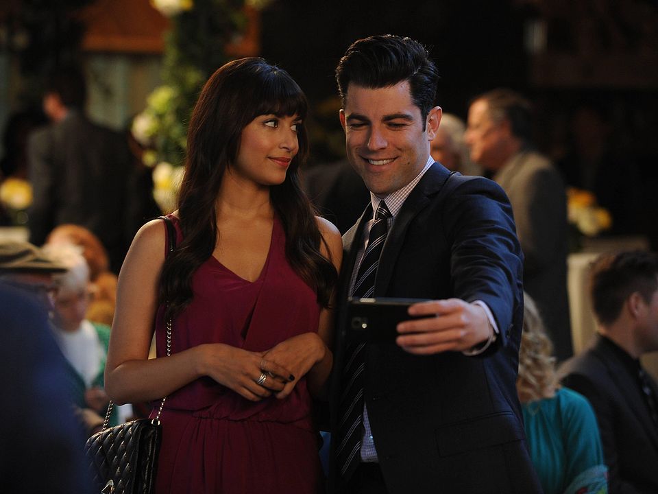 New Girl : Fotos Max Greenfield, Hannah Simone