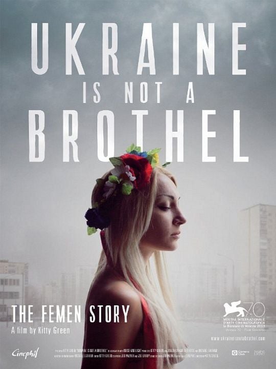 Ukraine is not a brothel : Poster