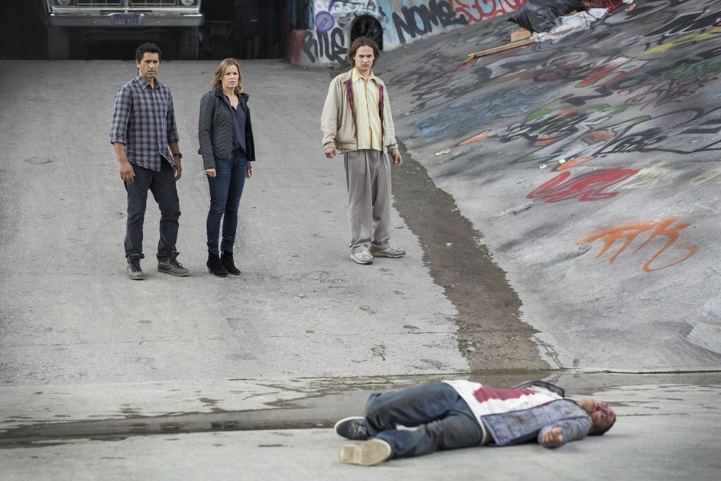 Fear the Walking Dead : Fotos Kim Dickens, Frank Dillane, Cliff Curtis