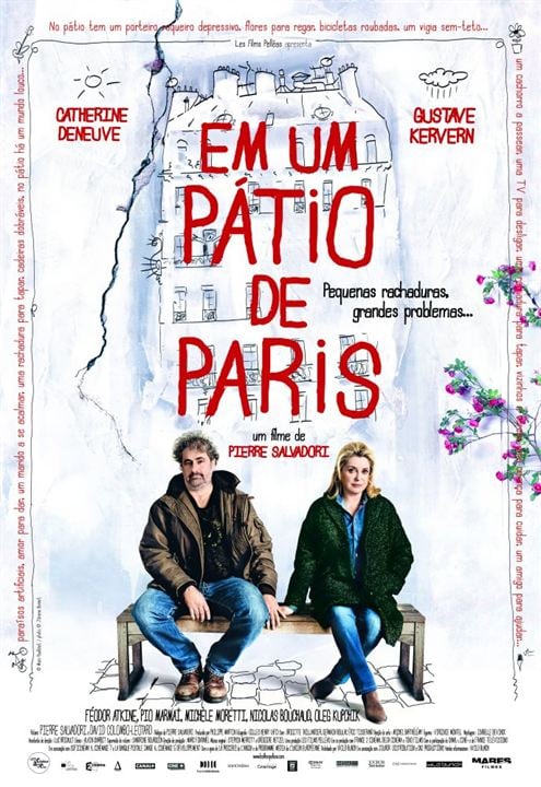 Em um Pátio de Paris : Poster