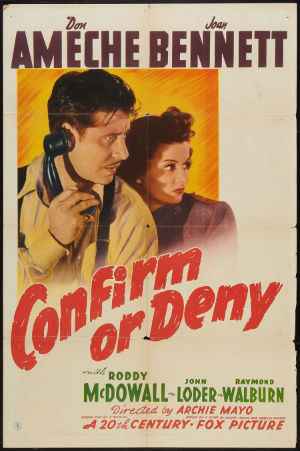 Confirm or deny : Poster