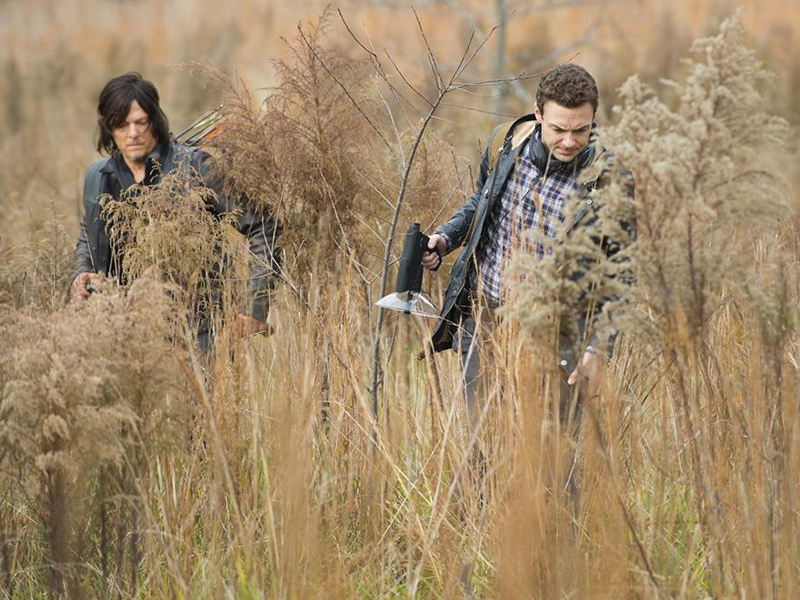 The Walking Dead : Poster Norman Reedus, Ross Marquand