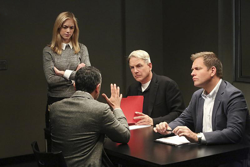 Fotos Mark Harmon, Emily Wickersham, Michael Weatherly